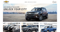 Desktop Screenshot of cmhchevrolet.co.za