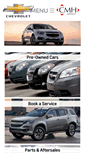 Mobile Screenshot of cmhchevrolet.co.za